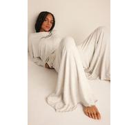 Dream State Lounge Trousers by Intimately at Free People in Heather Grey, Size: Medium - female