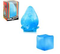 Dream Stress Drop Silicone Squishy Stress Balls for Adults & Kids, Blue Water Drop and Translucent Cube Squishy Toys, Sensory Fidget Toys for Anxiety Relief, Squeeze Sensory Balls, Gifts for Play