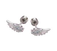 Dream Symbol Wing Cartilage Piercing Safety Alloy Material Comfort Fit Comfortable Ear Studs for All Events
