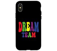 Dream Team Aka Teachers Back To School Student Retro Cool Case for iPhone X/XS