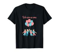 Dream Team Balloon Art We Rise As One T-Shirt