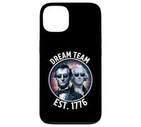 Dream Team Est. 1776 Lincoln Washington Patriotic Case for iPhone 13