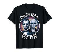 Dream Team Est. 1776 Lincoln Washington Patriotic T-Shirt