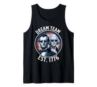Dream Team Est. 1776 Lincoln Washington Patriotic Tank Top