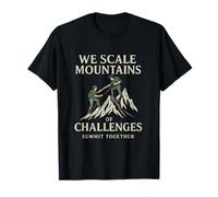 Dream Team Mountain Climbing Motivational Graphic T-Shirt