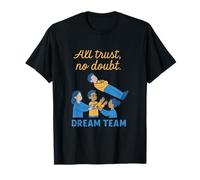 Dream Team Trust Fall Cartoon All Trust No Doubt T-Shirt