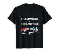 Dream Teamwork = Dreamwork Cartoon Graphic T-Shirt