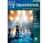 Dream Theater: Bass Play-Along Volume 47 With PLAYBACK+ (Hal Leonard Bass Play-Along)