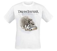 Dream Theater Distance Over Time Album Cover Men T-Shirt White L, 100% Cotton, Regular