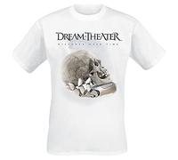 Dream Theater Distance Over Time Album Cover Men T-Shirt White M, 100% Cotton, Regular
