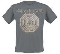 Dream Theater Maze T-Shirt Charcoal, Schwarz, Large