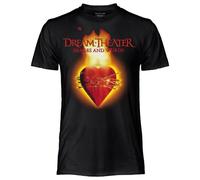 Dream Theater T Shirt Official Images And Words Unisex Cotton T-Shirt Rock Jersey Regular Fit For Adults And Boys, Black, XS
