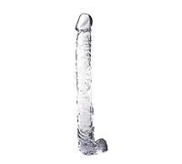 Dream Toys 14-Inch Clear Jelly Joy Big Boyz Extra Long Dong