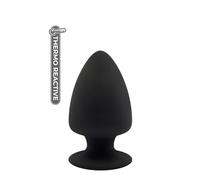 Dream Toys Cheeky Love Premium Silicone Plug Black M