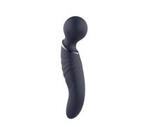 Dream Toys Glam Dual Wand Vibe Vibrator Blue 21.5 cm