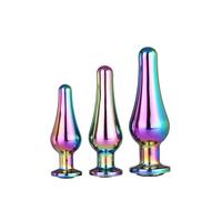 Dream Toys Gleaming Love Anal Plug Multicolor One Size