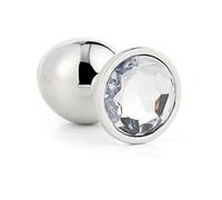 Dream Toys Gleaming Love Silver Plug Large