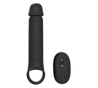 Dream Toys Ramrod Vibrating Extender Wth Remote Black One Size