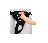 Dream Toys Realstuff Strap On Real Dildo Flesh 20 cm