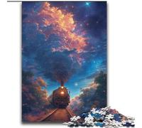 Dream Train 2000 Pieces Jigsaw Puzzle For Adults Teens, Help The Brain Exercise Addictive Toys to Cultivate Patience Unique Challenge Game (70x100cm)