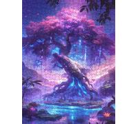 Dream Tree Jigsaw Puzzle 6000 Piece, Puzzles for Adults 6000, The Impossible Challenge, Jigsaw Puzzle Games Classic Educational, Wooden Puzzles, for Home Wall Decoration Gift FNKL1-732