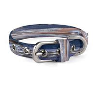 Dream Under The Stars Pet Collar, Oxford Cloth Pet Collar 7.9-10.4 Inch, Soft Breathable Adjustable Dog Collar with Safe Buckle, Durable Wear-Resistant Collar for Puppy Dogs and Cats