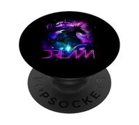 Dream Unicorn Magical Space Nebula Art Galaxy Fantasy Design PopSockets Adhesive PopGrip
