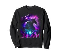 Dream Unicorn Magical Space Nebula Art Galaxy Fantasy Design Sweatshirt