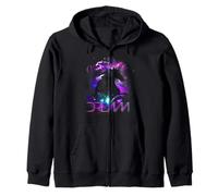 Dream Unicorn Magical Space Nebula Art Galaxy Fantasy Design Zip Hoodie