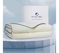 Dream Valley® Outlast® Deepsleep Cooling Comforter, King Size, NASA-Grade Space Technology Cooling Blanket for Hot Sleepers Night Sweats, Q-Max > 0.45 Aerocool™ Breathable, Ivory, 106"x90"