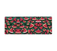 Dream Watermelon Mouse Pad 11.8x31.5 in. Non-Slip Base for RGB Keyboard, Mouse and Laptop, Suitable for Gaming and Office.