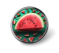 Dream Watermelon Novelty Pin Badge Lapel Pin Brooch Badge Tie Jewelry Decor for Hats Jackets Shirts