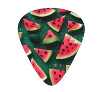 Dream Watermelon Printed guitar picks, set of 12, three thicknesses, suitable for guitar and ukulele, as a gift