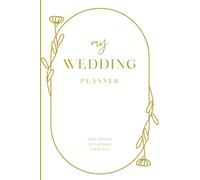Dream Wedding Planner Book - 188 Page UK Bridal Wedding Planning Organiser with Countdown Timeline, Budget Tracker & Checklists | Perfect Engagement Gift