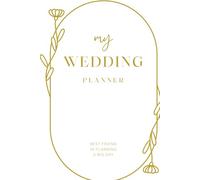 Dream Wedding Planner Book - 188 Page UK Bridal Wedding Planning Organiser with Countdown Timeline, Budget Tracker & Checklists | Perfect Engagement Gift