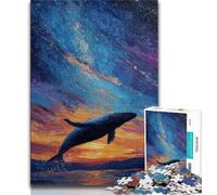 Dream Whale 1000 Piece Jigsaw Puzzles for Adults Gifts,Family Game Stress Reliever Difficult Challenge Secret Santa Gifts (75x50cm)