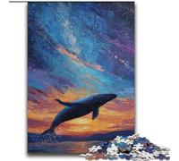 Dream Whale 2000 Piece Jigsaw Puzzles for Teenagers, Educational Family Game Suitable for Desktop Decoration (70x100cm)