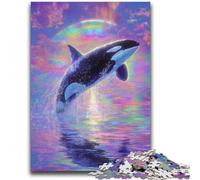 Dream Whale Jigsaw Puzzles for Adults 2000 Piece,Challenging To Complete But Fun And Humorous Unique Home Decor And Gifts (70X100cm)