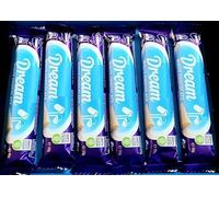 Dream White Chocolate Bar 50g x6 | Retro Rare UK 80's 90's Sweets | Australian Chocolate Lolly Candy Sweets | CANDYPLANET