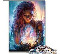 Dream Woman 1000 Piece Jigsaw Puzzles, Stress Reliever Staycation Kill Time with Matching Poster And Trivia Sheet (26x38cm)