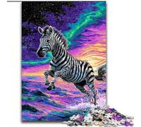 Dream Zebra 1000 Piece Jigsaw Puzzle for Adults Teens, Challenging Game Toys Every Piece Is Unique - Challenging Family Fun Game (50x75cm)