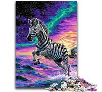Dream Zebra Jigsaw Puzzles for Teenagers 1000 Jigsaws,Brain Intelligence Challenge Addictive Toys for Home Decoration (50x75cm)