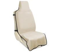DREAMANIA Waterproof Seat Cover Towel, Premium Sweat Carseat Protector, Perfect for Universal Anti-Slip Car Truck SUV Seat, Great for Surfing Yoga Gym Workout, Tan