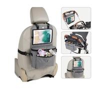 Dreambaby 3 in 1 Baby Changing Travel Bag - Stroller, Car Back Seat Organiser, and Nappy Changing Bag with Tablet Holder for Kids - Large Insulated Storage with Magnetic Lock Closure