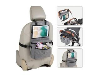 Dreambaby 3 in 1 Baby Changing Travel Bag - Stroller, Car Back Seat Organiser, and Nappy Changing Bag with Tablet Holder for Kids - Large Insulated Storage with Magnetic Lock Closure
