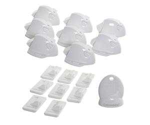 Dreambaby Adhesive Mag Locks (8 Locks and 1 Key)