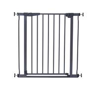 Dreambaby Advance Auto-Close Low-Rise Security Baby Gate - Fits Opening from 75-81cm Wide and 76cm Tall - Grey