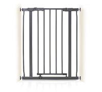 Dreambaby Ava Slimline Baby Safety Gate - Secure & Extendable Pressure Mounted Gate for Stairs and Dogs - 61-68cm Wide & 76cm Tall - Charcoal