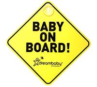 Dreambaby Baby On Board Sign - Baby Safety Awareness Warning Decal - Model F211