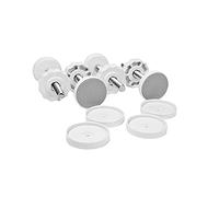 Dreambaby Baby Stair Gate Pressure Mounted Bolt Replacement Kit, Spare Safety Gate Screws 8mm Spindle Rods Suitable for All Dreambaby Ava & Liberty Stair Gates, Baby Gates, Dog Gates - 4 Pack - White